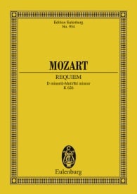 Mozart: Requiem KV 626 (Study Score) published by Eulenburg
